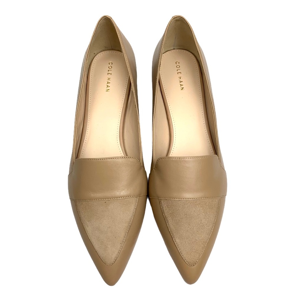COLE HAAN MARLEE SKIMMER Leather/Suede Loafers 10B